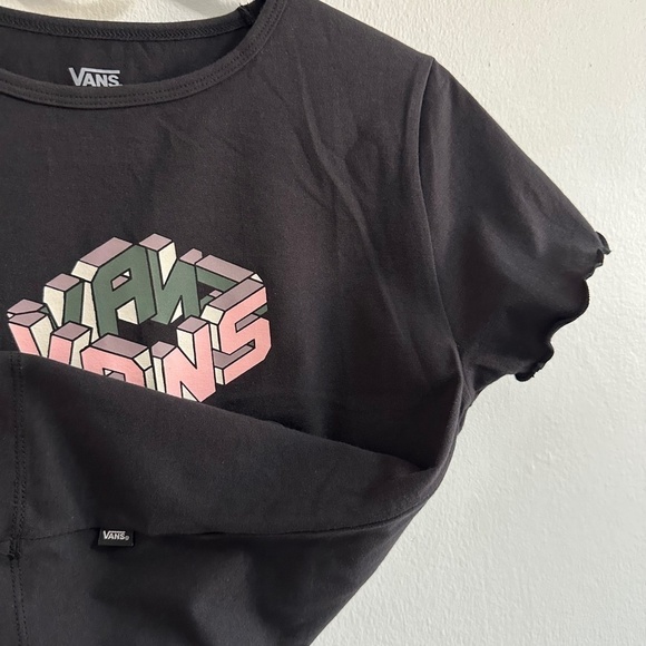 (NWT) VANS SHMIGGY LETTUCE EDGE  T SHIRT IN BLACK - Picture 3 of 13